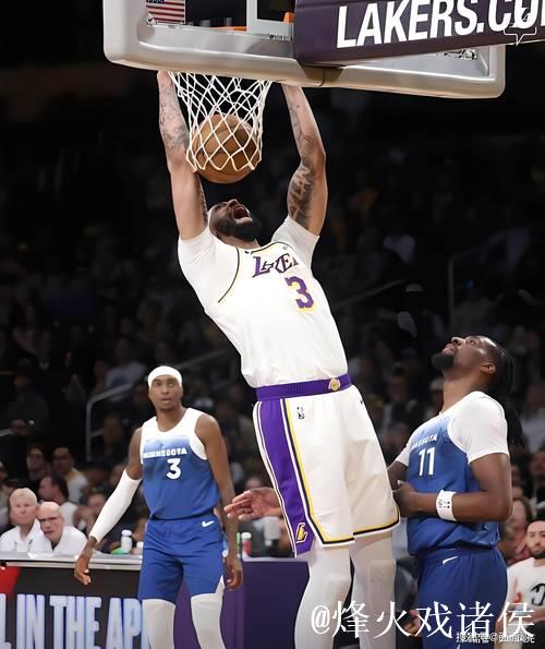 詹姆斯仅得10分,浓眉12+11,湖人负森林狼近7场输5场 詹姆斯仅得10分,浓眉12+11,湖人负森林狼近7场输5场